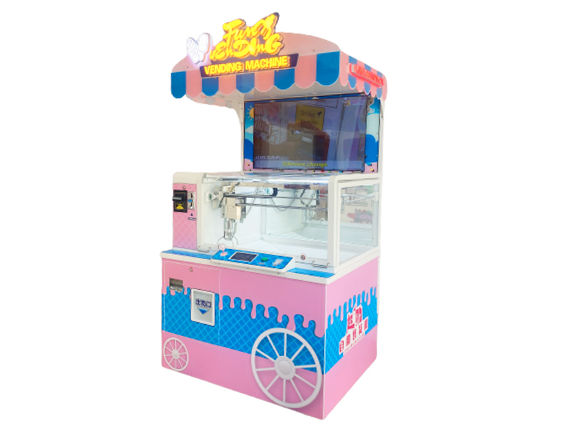 Can I Win An Icee Ice Cream Machine At The Arcade?! 